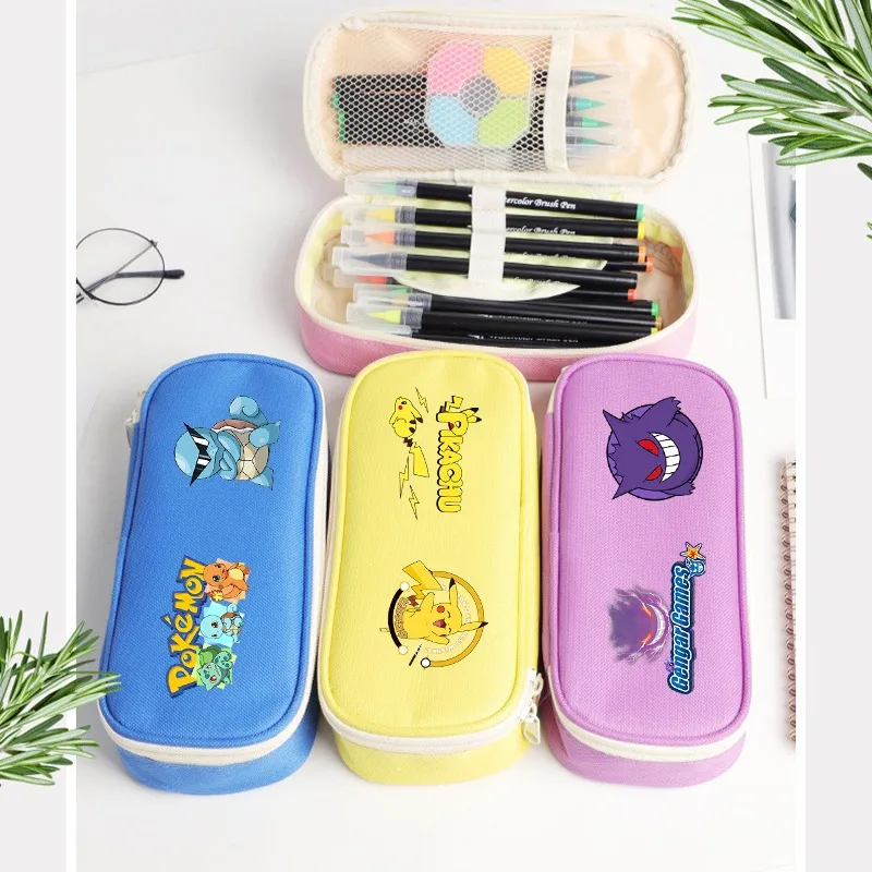 Stationery Supplier - حقيبة أقلام بوكيمون لطيفة للطلاب، أدوات