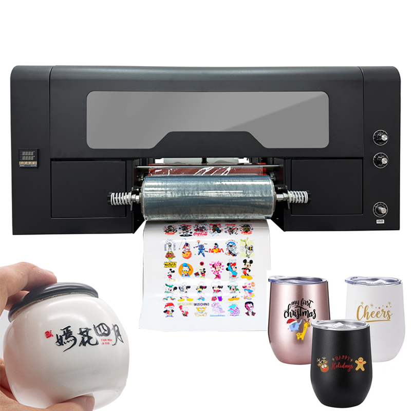 طابعة سانتوس UV DTF لطباعة الش - مراجعة Sticker Label Roll وسعره