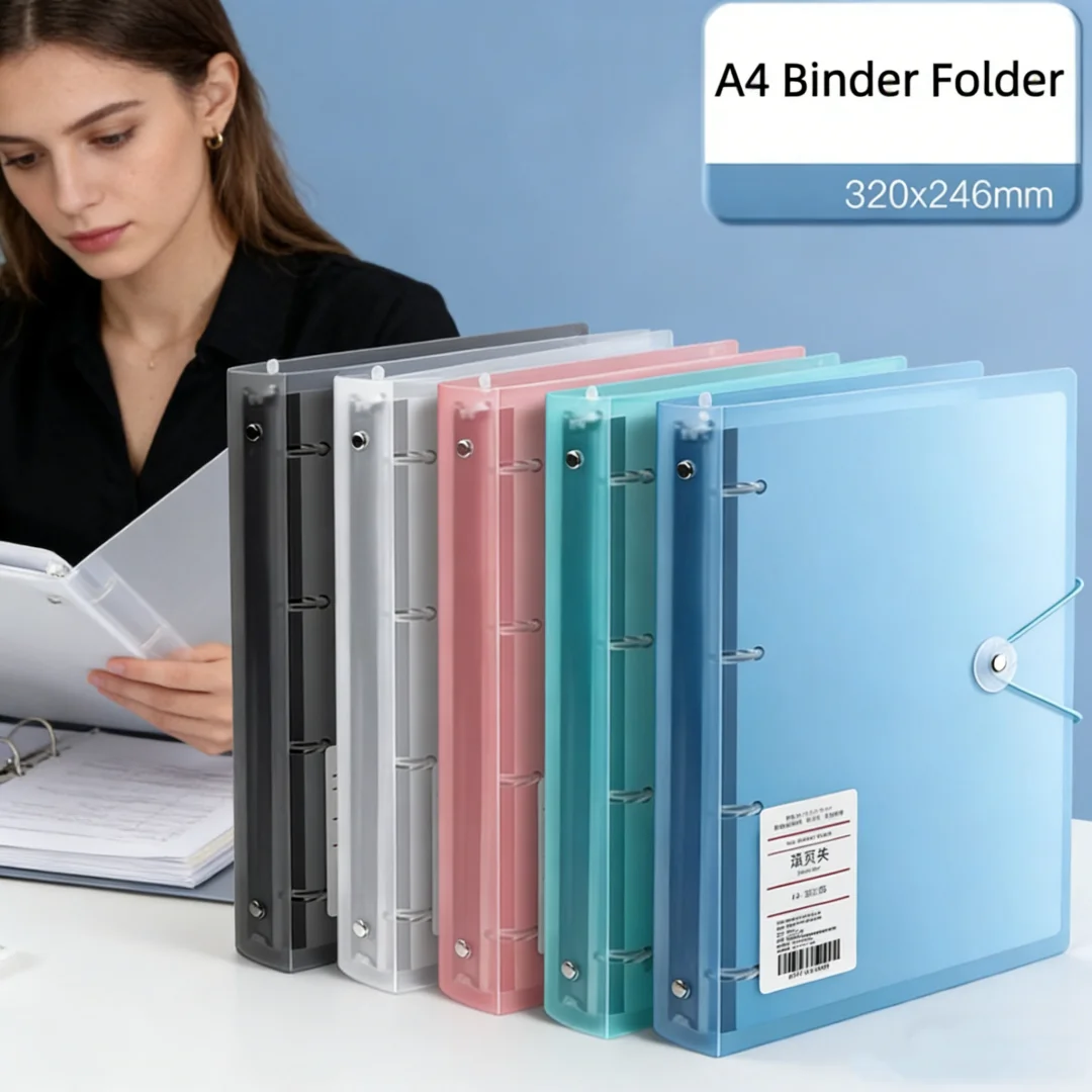ملفات A4 من نوع D، مجلد بحلقات - مراجعة Binder Clip Assorted وسعره