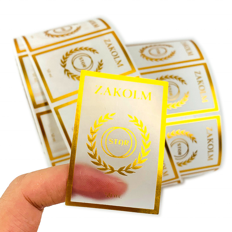 ملصقات تجميلية شفافة ذاتية الل - مراجعة Sticker Label Roll وسعره