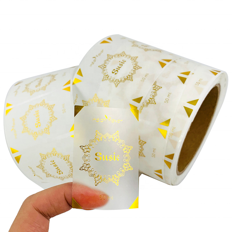ملصقات تجميلية شفافة ذاتية الل - مراجعة Sticker Label Roll وسعره