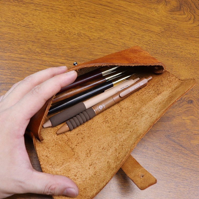 محفظة جلدية طويلة بتصميم كوري  - مراجعة Tan Stationery & Office Supply وسعره