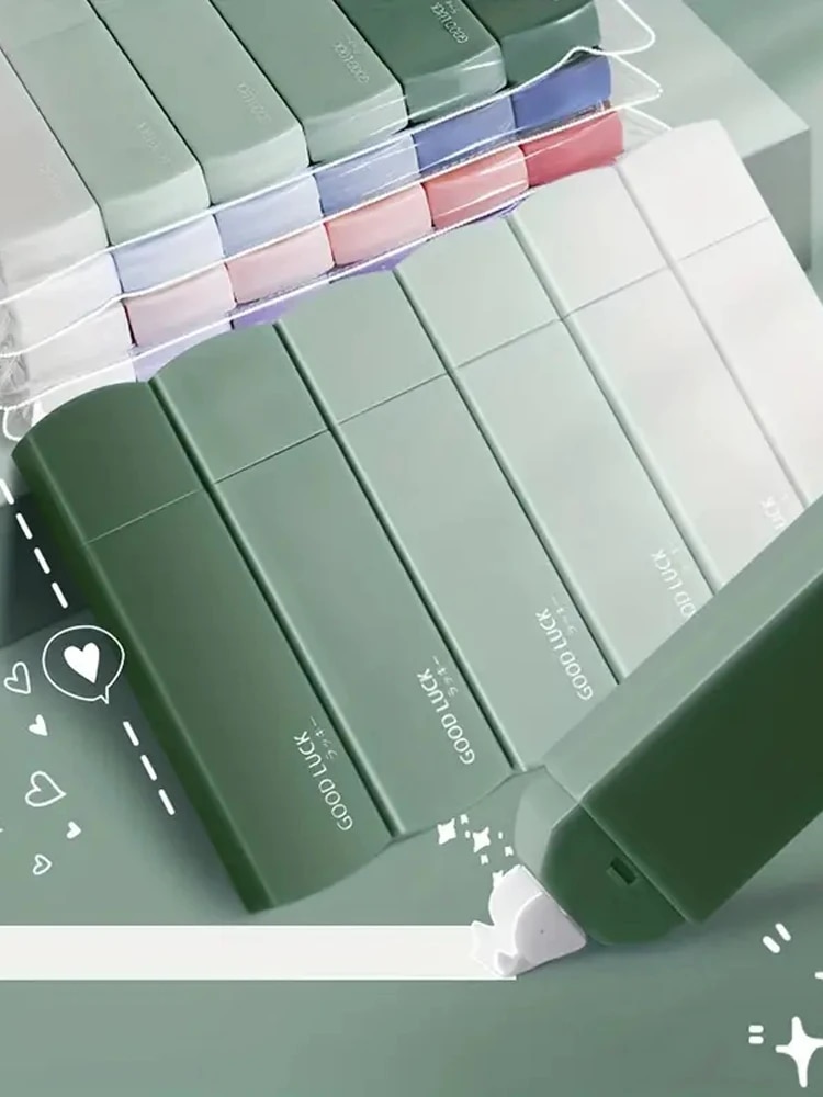 1 حزمة من 6 شريط تصحيح التدرجا - مراجعة Correction Tape Roller وسعره