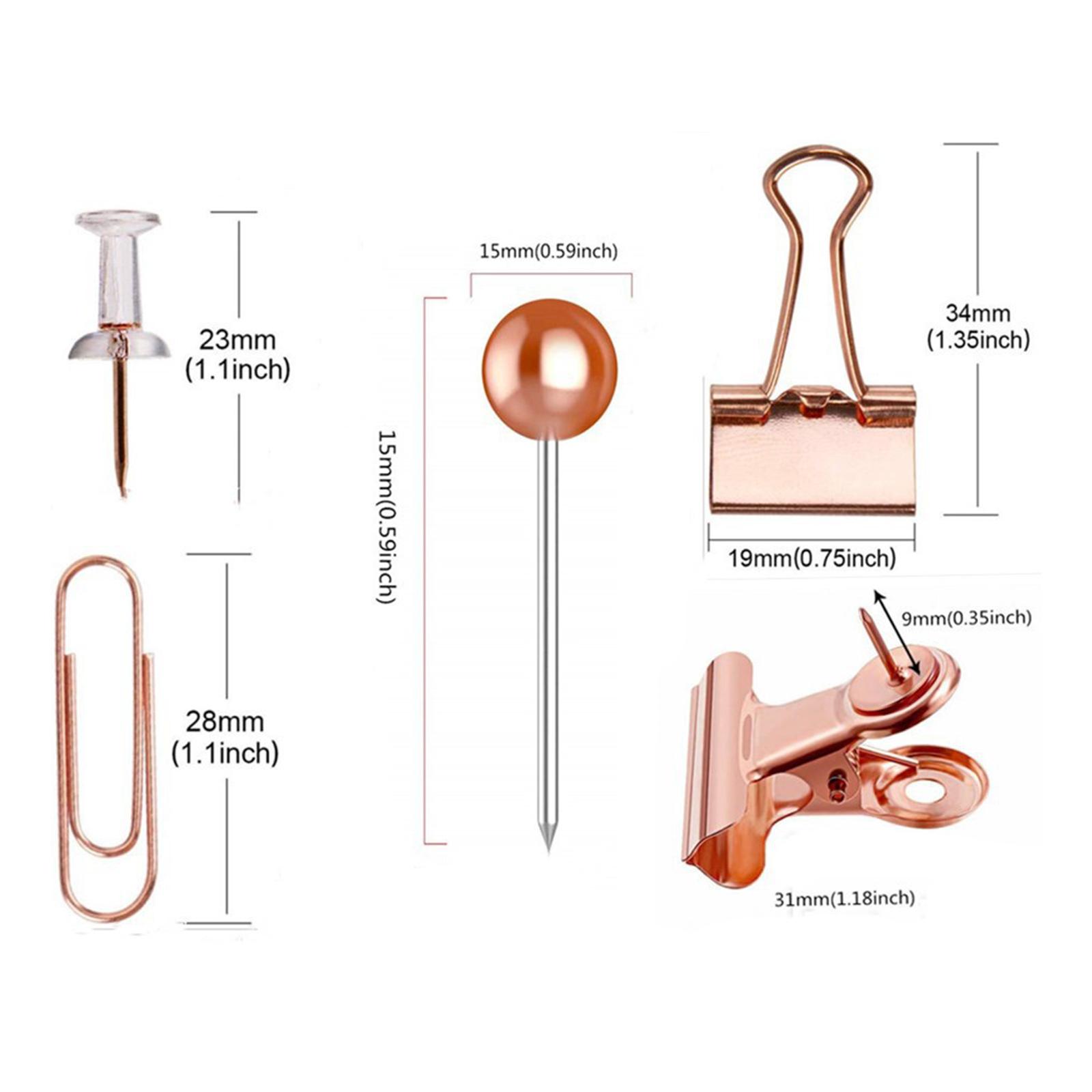 مشابك ورق معدنية ومشابك تثبيت  - مراجعة Binder Clip Assorted وسعره